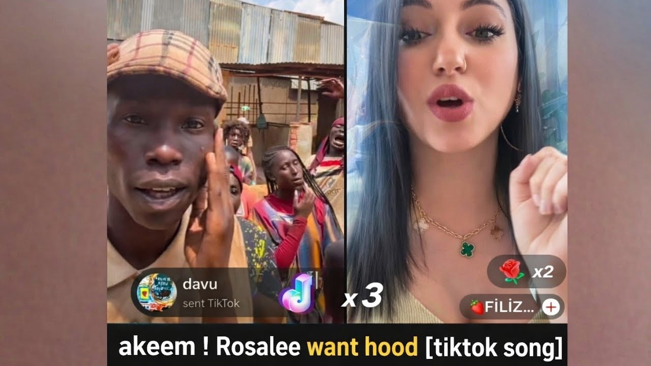 Akeem ! Rosalee want hood ! [Tiktok song]