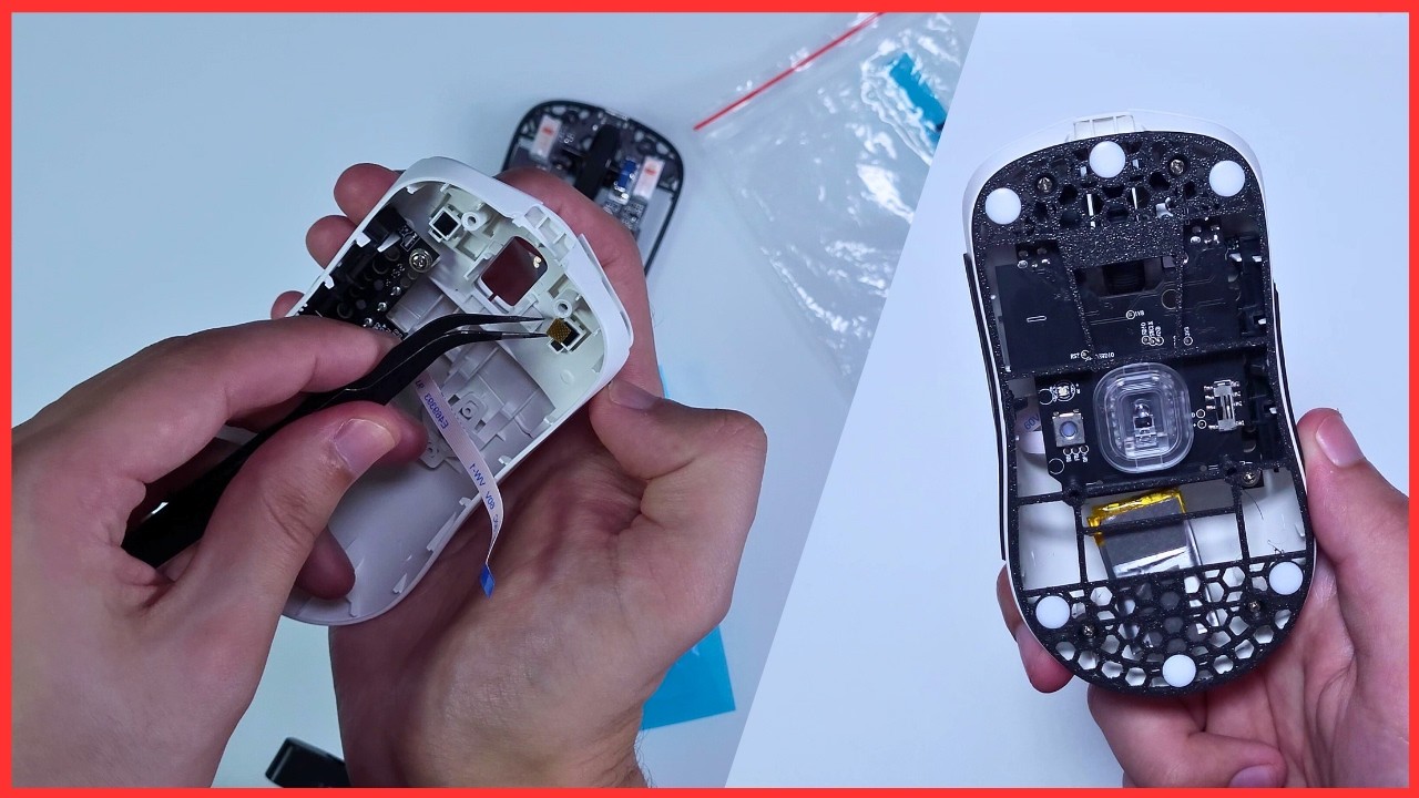 Fazendo MODS No Meu MOUSE ATK F1 V2 e Reduzindo 14 GRAMAS