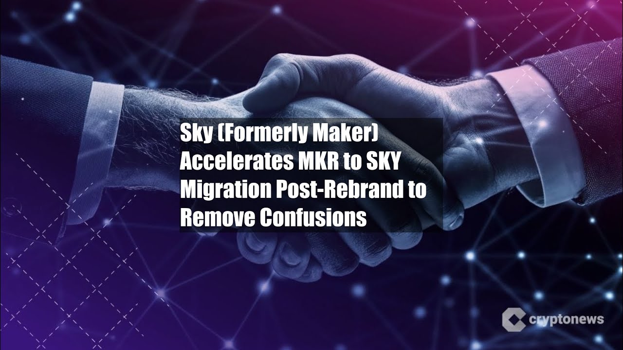 Sky (Formerly Maker) Accelerates MKR to SKY Migration Post-Rebrand