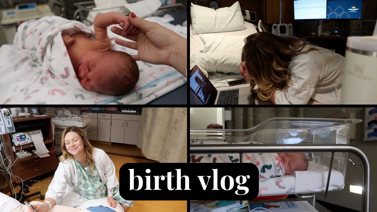 BIRTH VLOG || 38 hours of labor followed by an unplanned c-section
