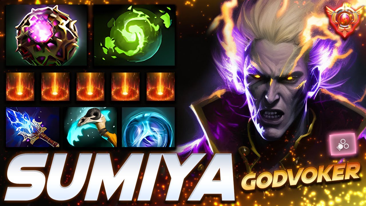 SumiYa Invoker Godvoker - Dota 2 Pro Gameplay [Watch & Learn]