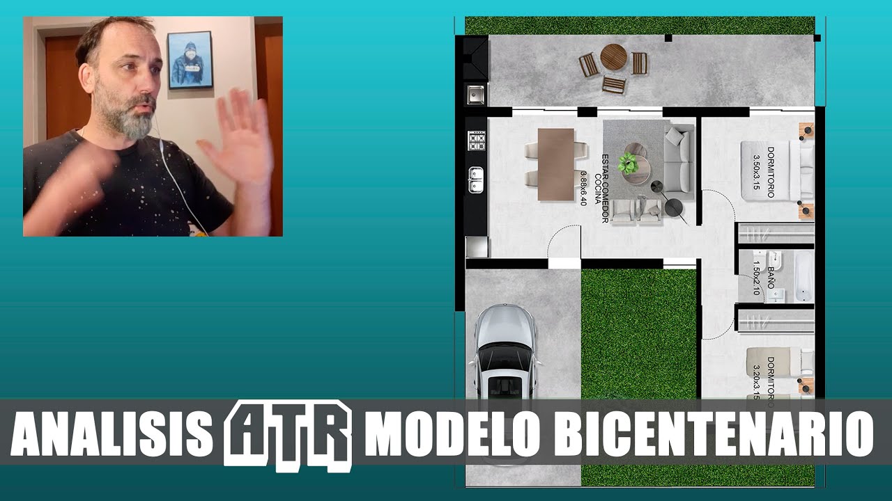 PROCREAR Modelo Bicentenario  - Planos de Casas