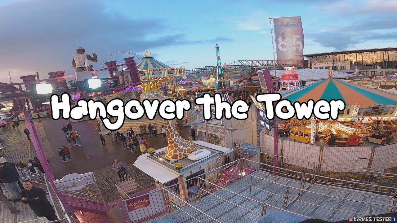 Bremer Freimarkt 2021 Hangover the Tower Schneider Bremen Kirmes 2021 Kirmes Tester Kermis Funfair