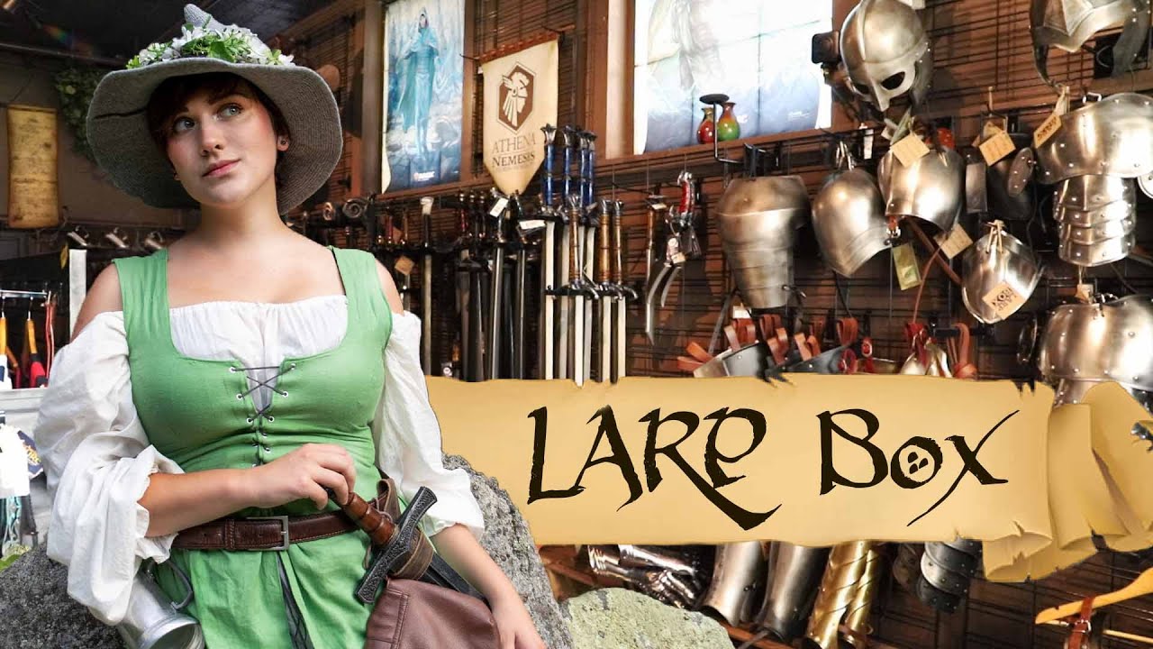 ⚔️Real Life Fantasy Shop: LARP BOX ⚔️ [Vlog & Interview]