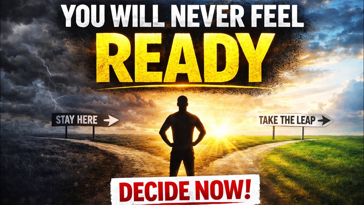 You Will Never Feel Ready… And That’s Why You Must Start Now