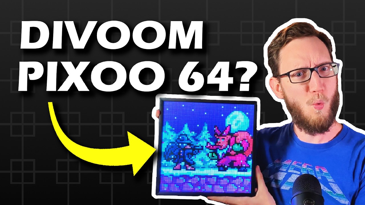 Pixel Artist's Review of Divoom Pixoo 64