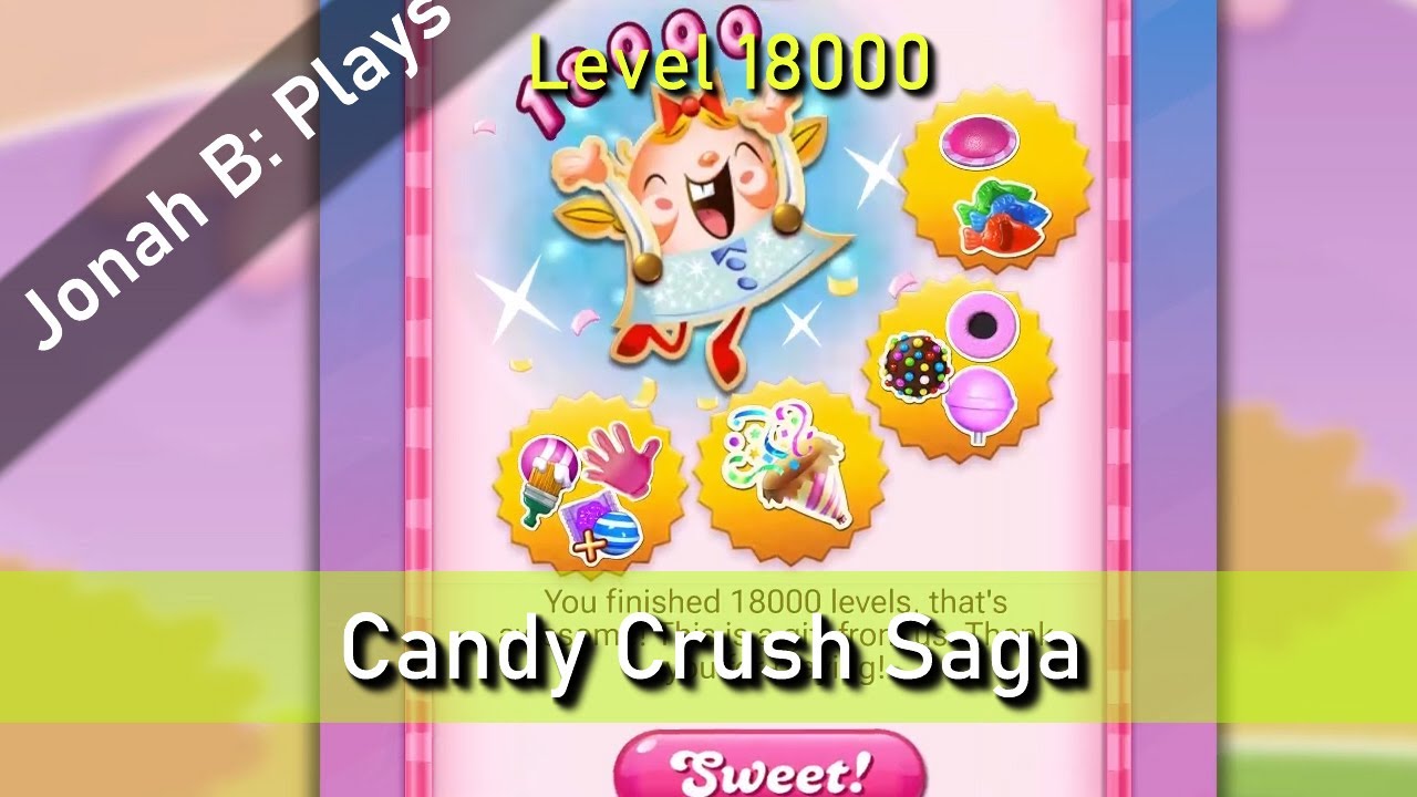 Candy Crush Saga Level 18000