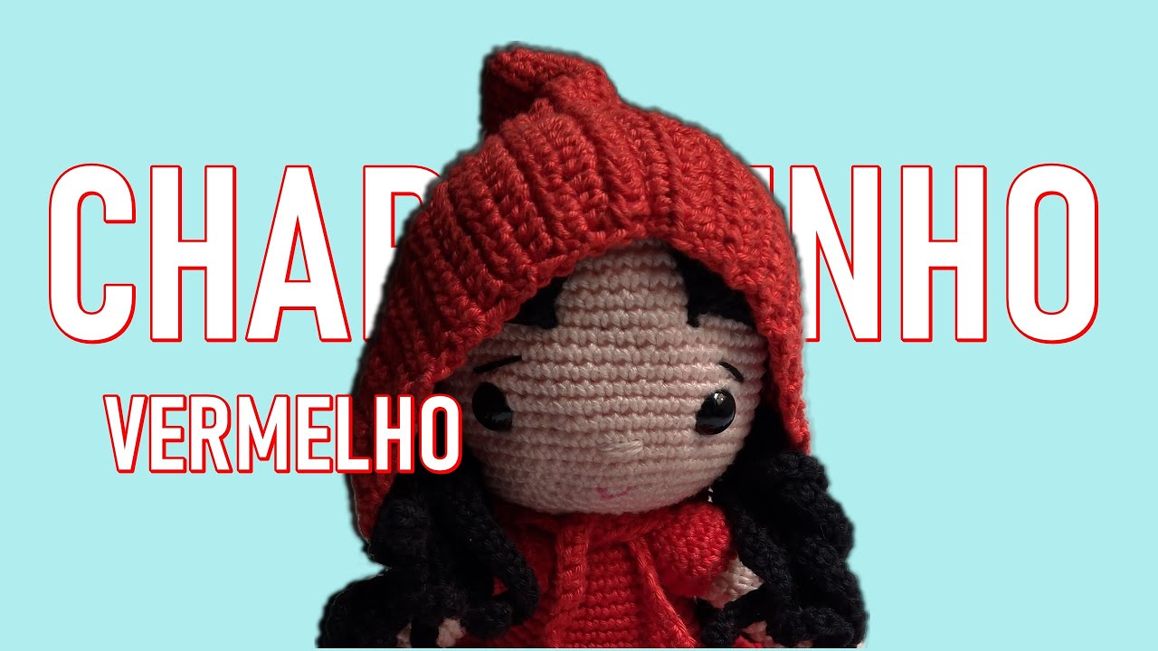 Chapeuzinho vermelho amigurumi