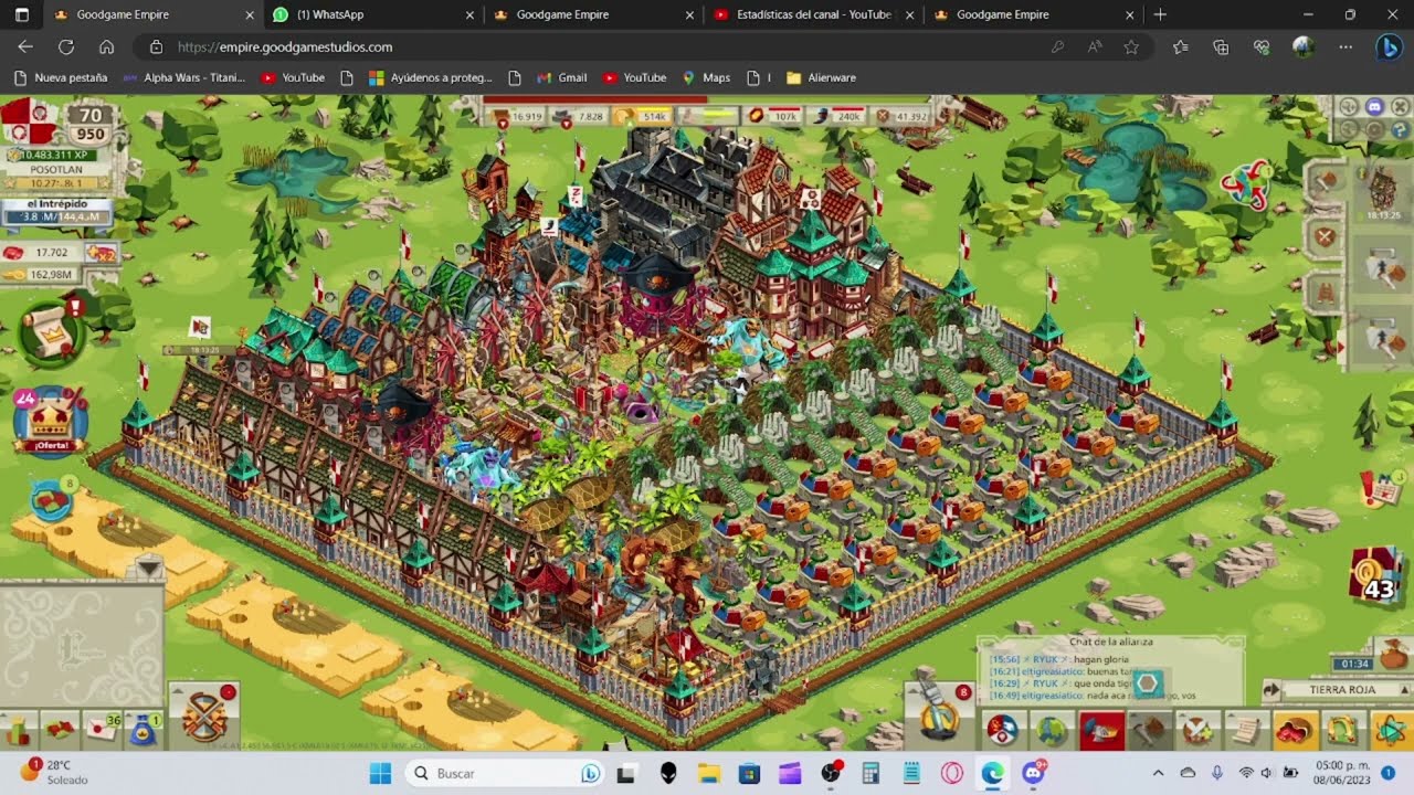 GOODGAME EMPIRE COMO ACOMODAR CASTILLOS Y FORTINES
