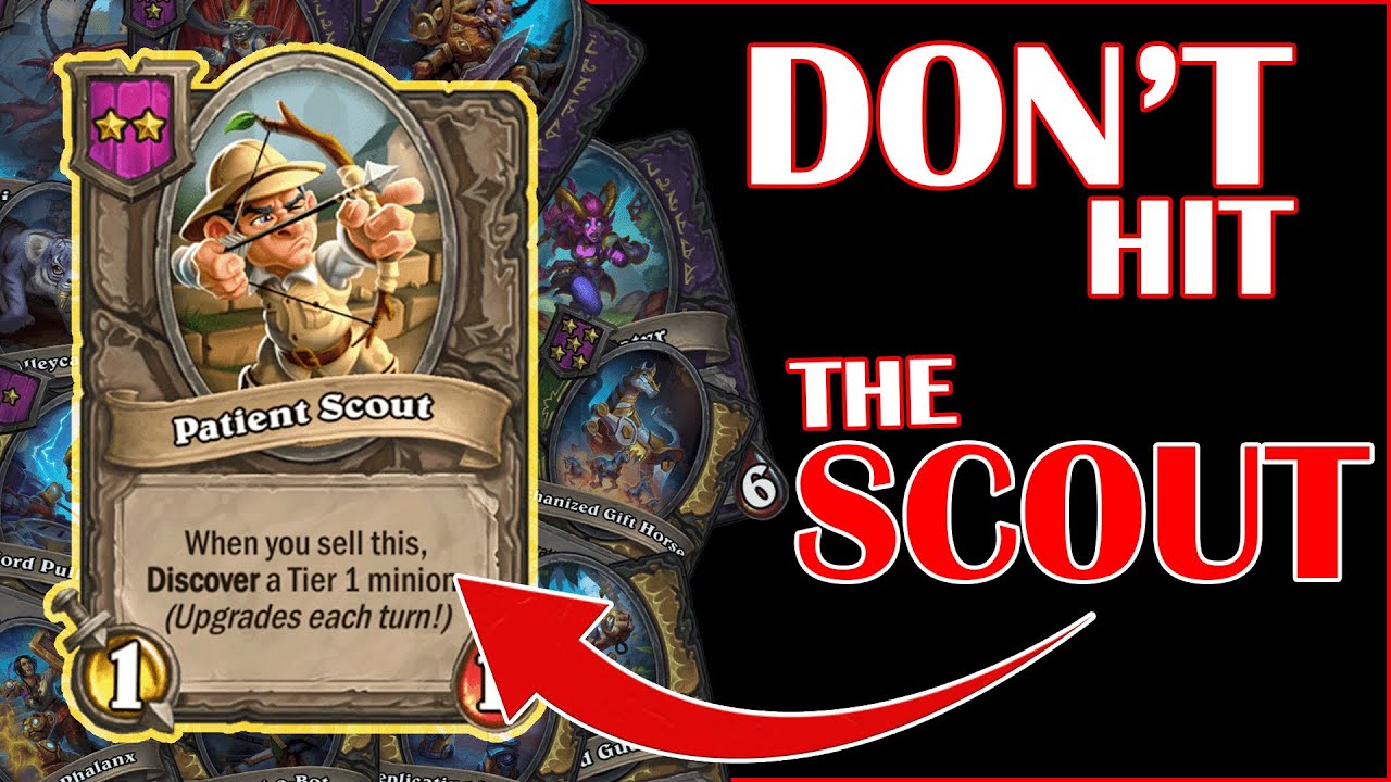 DON'T HIT THE SCOUT | Cookie Demons | Hearthstone Battlegrounds