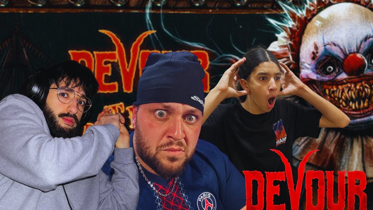 UN CLOWN TUEUR ESSAYE DE NOUS TUER ! FT koga, komia et gizo !