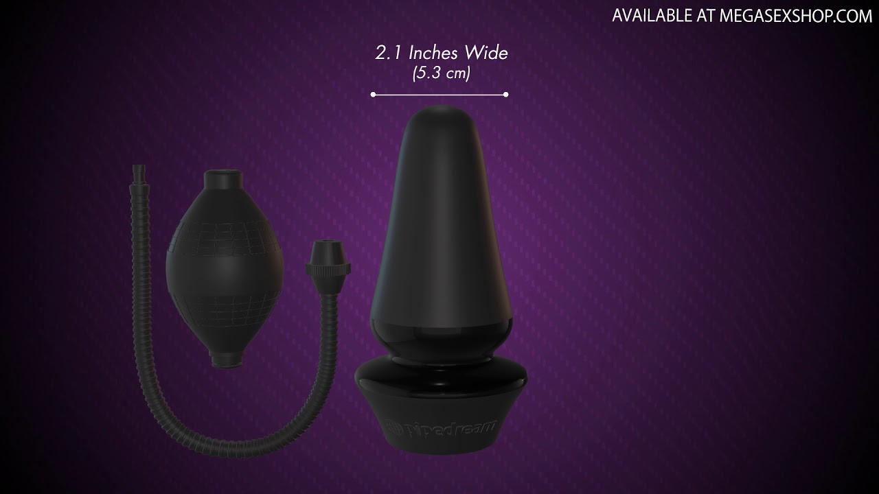 Inflatable Silicone Butt Plug