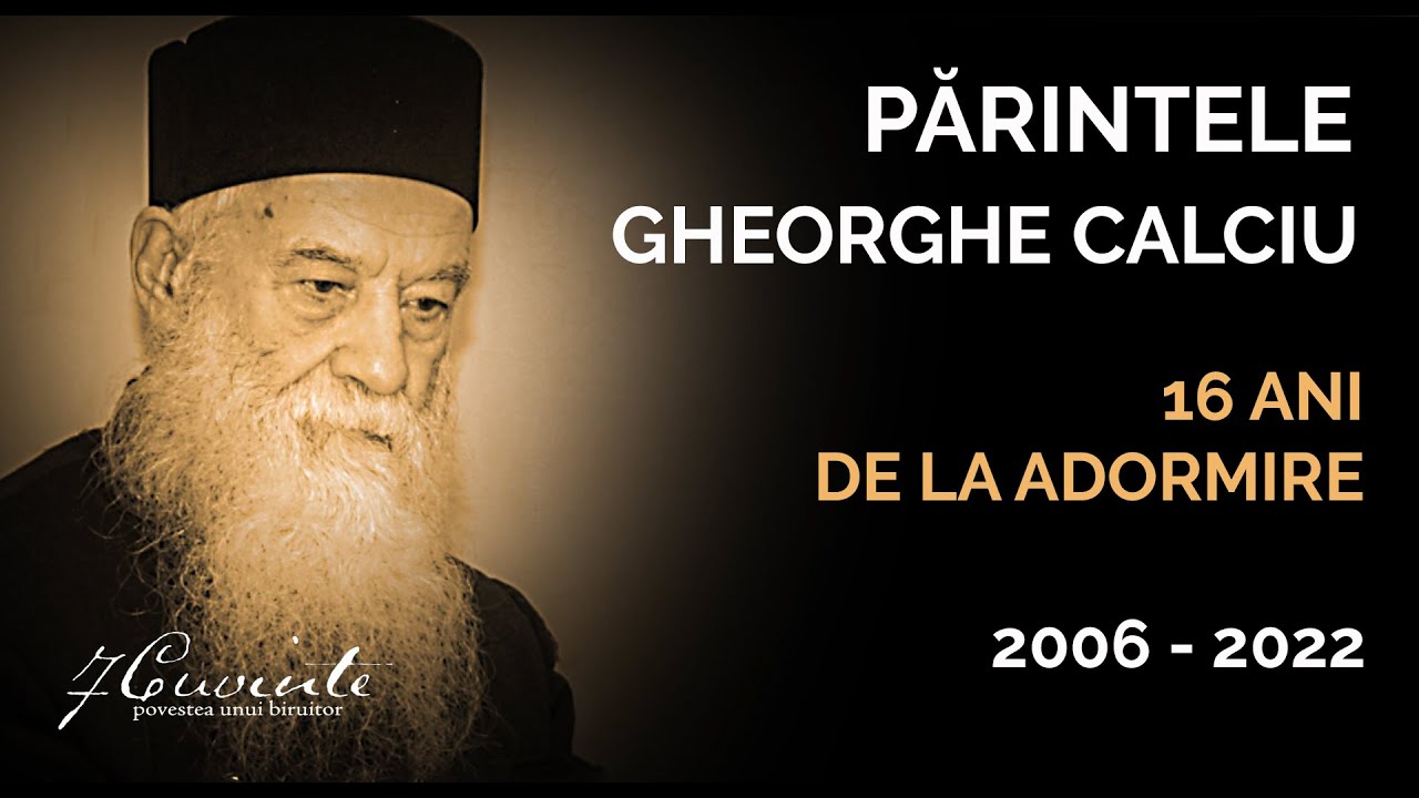 Pr. GHEORGHE CALCIU 16 ani de la adormire 2006 - 2022