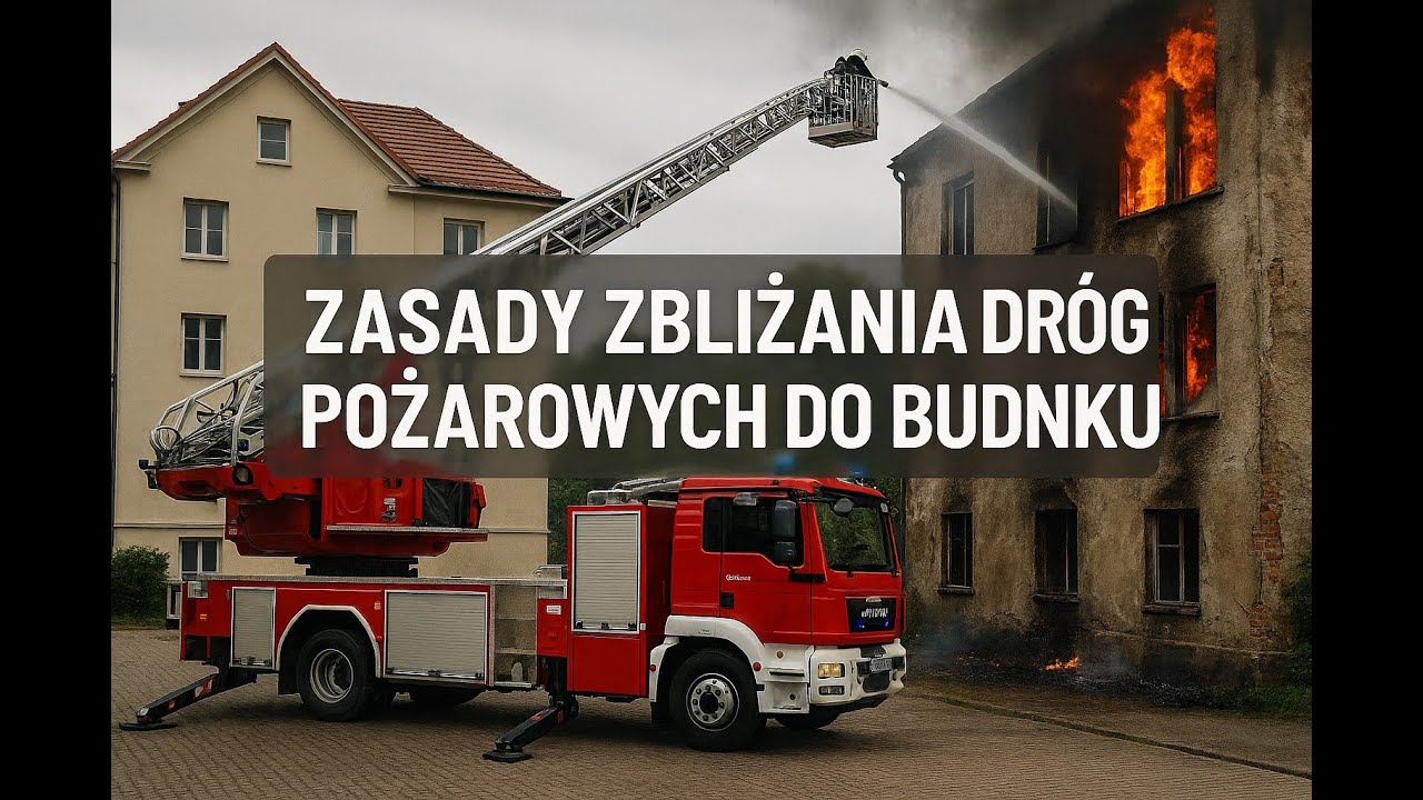 Zasady zbliżania dróg pożarowych do budynku + komentarz autora przepisu