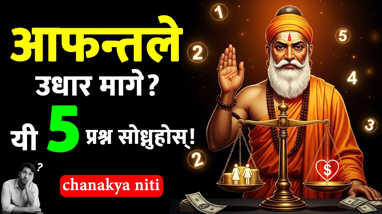 आफन्तलाई पैसा दिनु अघि यी ५ प्रश्न अवश्य सोध्नुहोस् | पैसा सापटीबारे चाणक्य नीति
