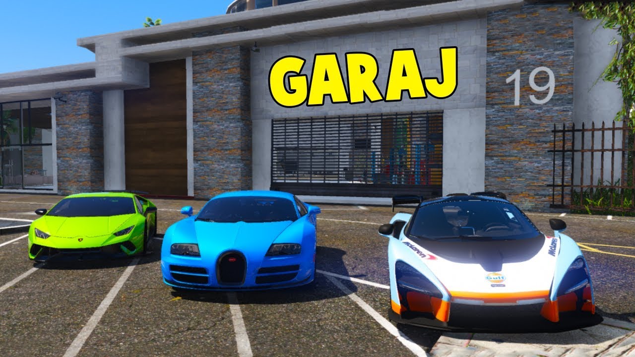 Mega Araba Garajından Süper Arabalar Seçiyoruz - GTA 5
