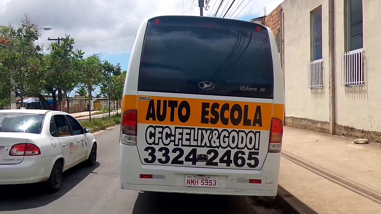Percurso da prova de ônibus categoria( D)  em Maceió.