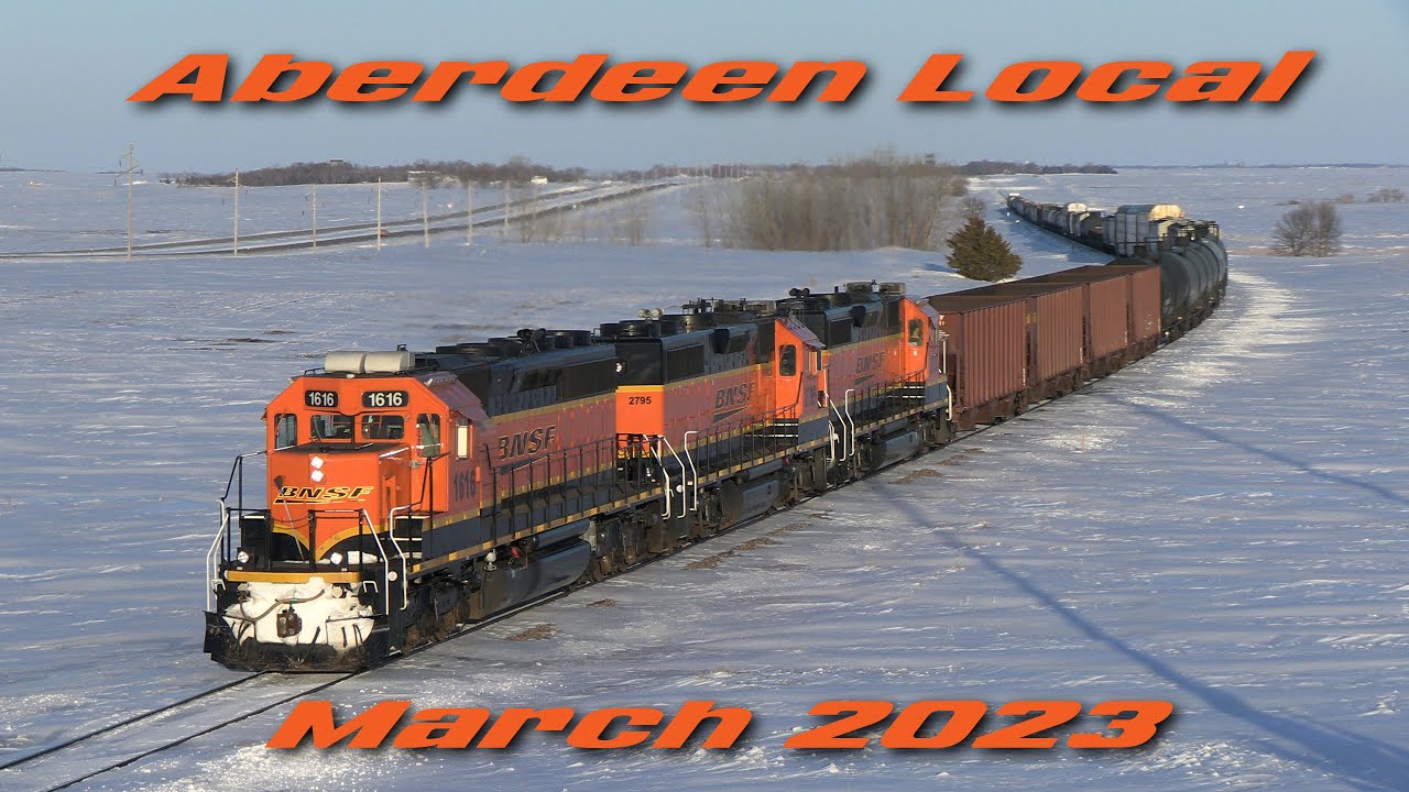 BNSF's Aberdeen Local in March 2023