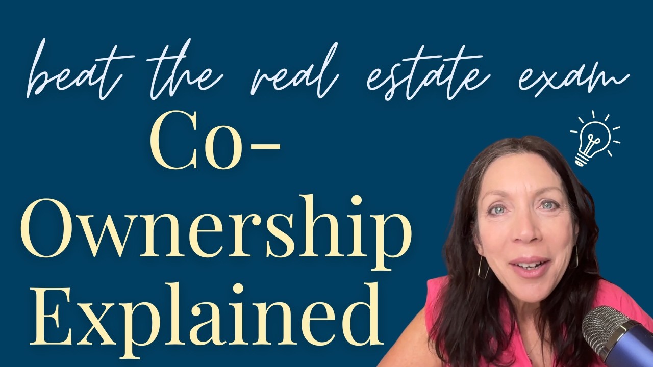 Joint Tenants With Right of Survivorship vs Tenants in Common (Real Estate Exam Explained)