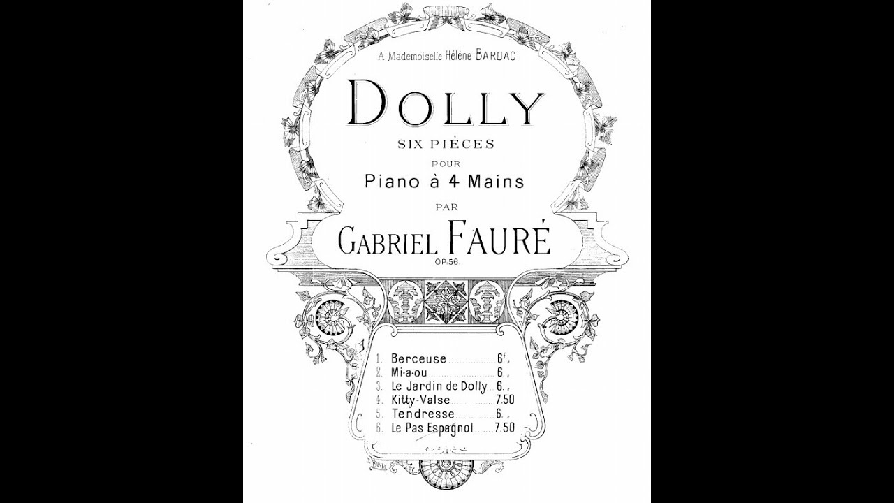 ドリーの庭／G.フォーレ（ギターデュオ版）　Le jardin de Dolly / Gabriel Fauré (guitar duo version) -  Sound Holes