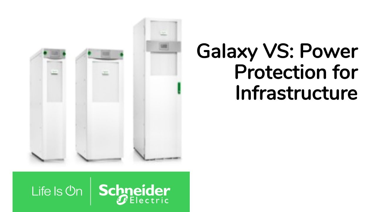 Discover Galaxy VS 3-Phase UPS | Schneider Electric