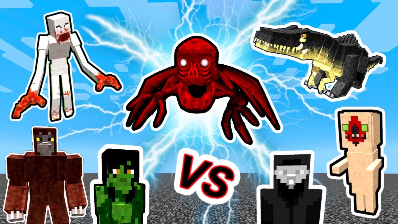 Amalgalich Vs. SCP Monsters in Minecraft