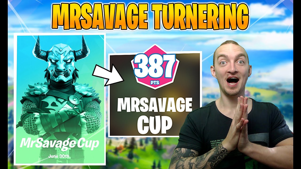 HUR JAG FICK 387 PO&Auml;NG P&Aring; MRSAVAGE TURNERINGEN I FORTNITE