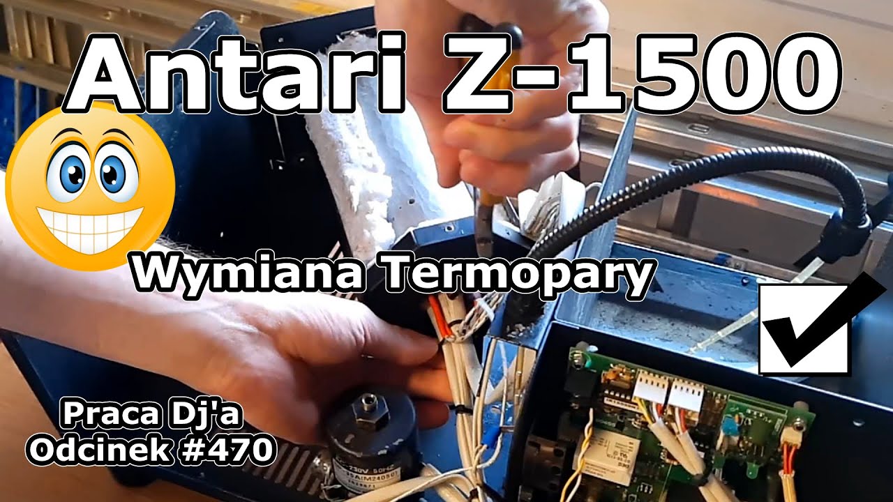 Praca Dj'a Odcinek #470 - Wytwornica dymu Antari Z-1500 wymiana czujnika