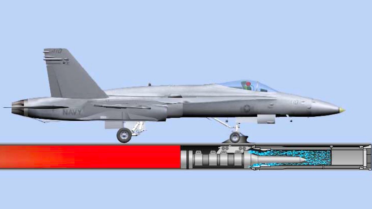 USN Aircraft Carrier STEAM CATAPULT Explanation