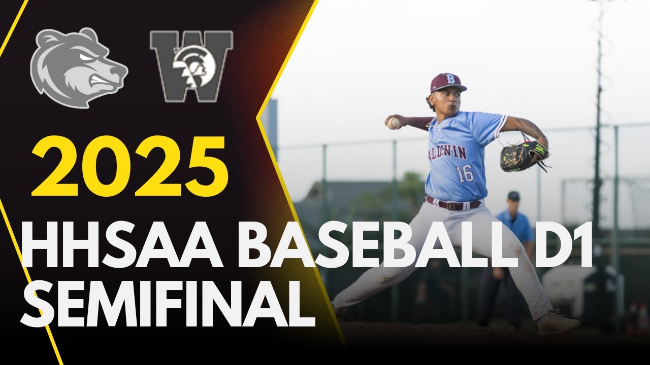 HHSAA D1 Baseball Semifinal - Baldwin vs Waiakea