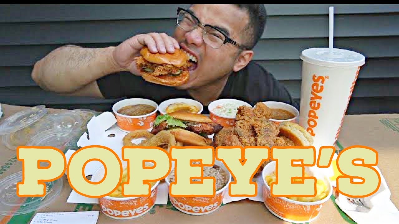 POPEYES HAVENT HAD IN A WHILE