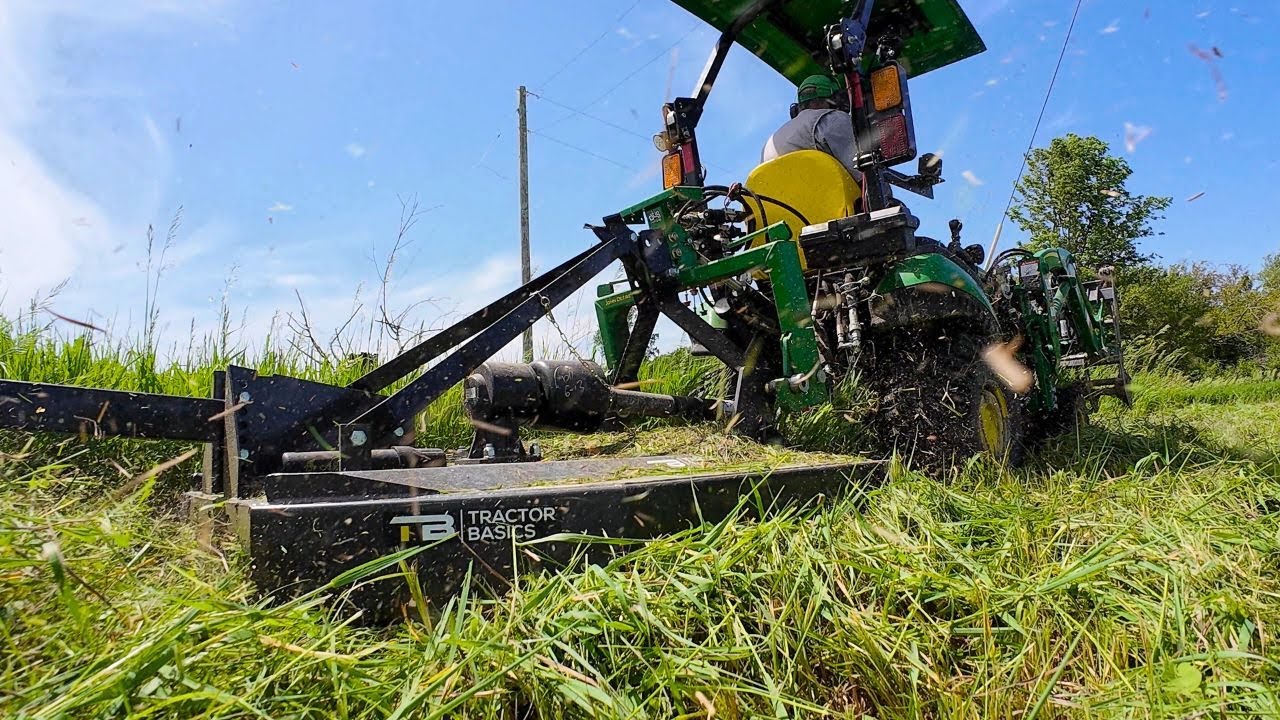 MOWING the WORLD 3' at a TIME! Can A Sub Compact Tractor BE COMMERCIALLY COMPETITIVE?