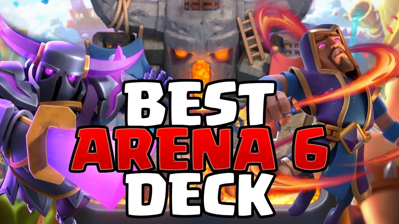 Best Deck For Arena 6 (P.E.K.K.A's Playhouse) In Clash Royale!
