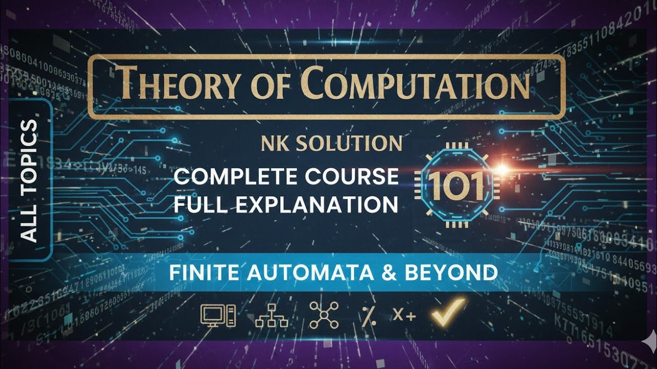 Теория вычислений. Решение задач NK | 4 семестр. TOC NK | Видео TOC | #engineer19 #theoryofcomput...