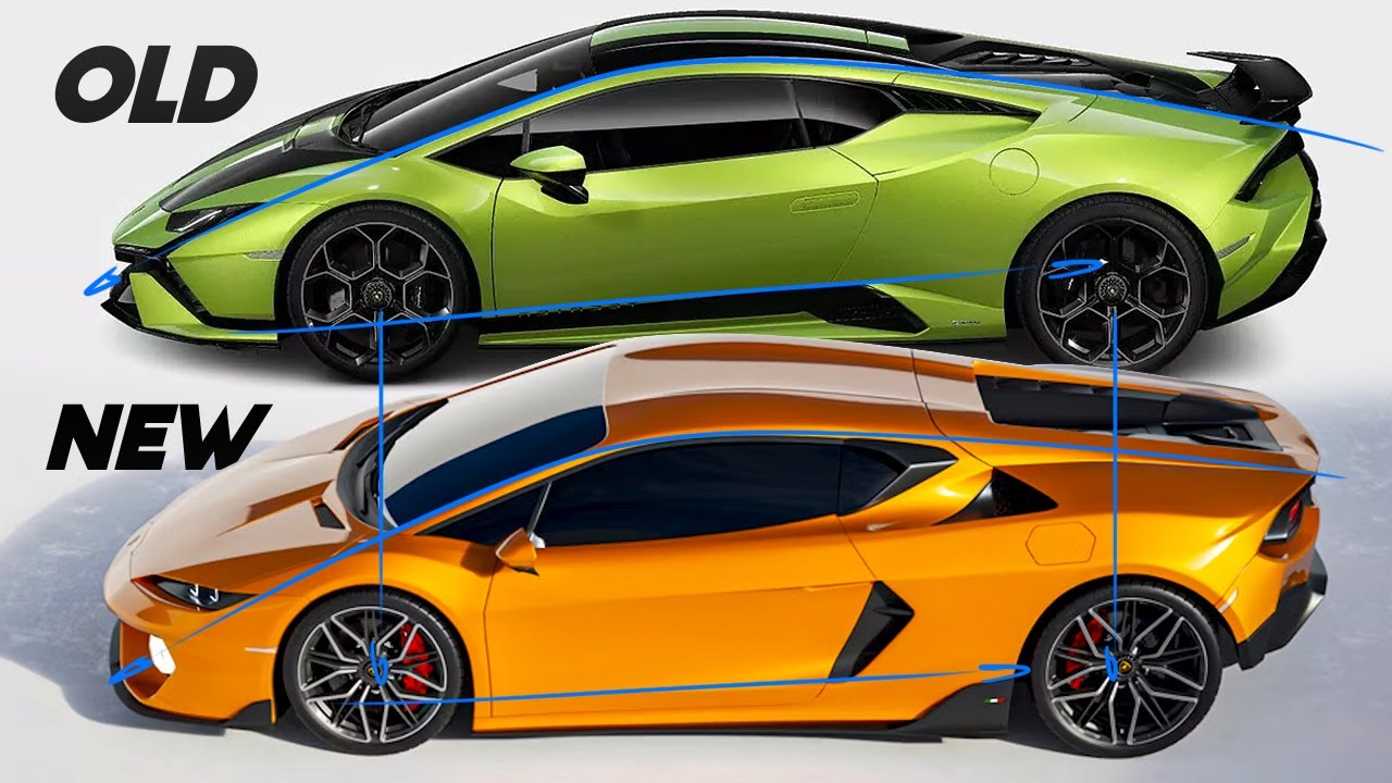 Huracan replacement has PROPER Lamborghini design DNA