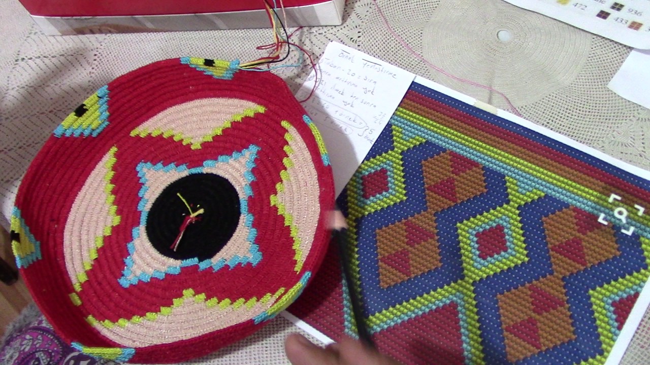 Wayuu Gövdeye Desen Yerleştirme Türkçe Anlatım (Gövdeye Geçiş)