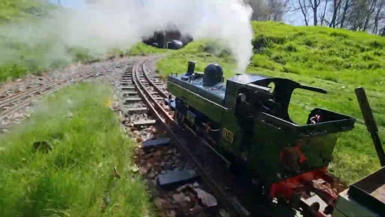 5 inch gauge Pansy Little hay miniature railway