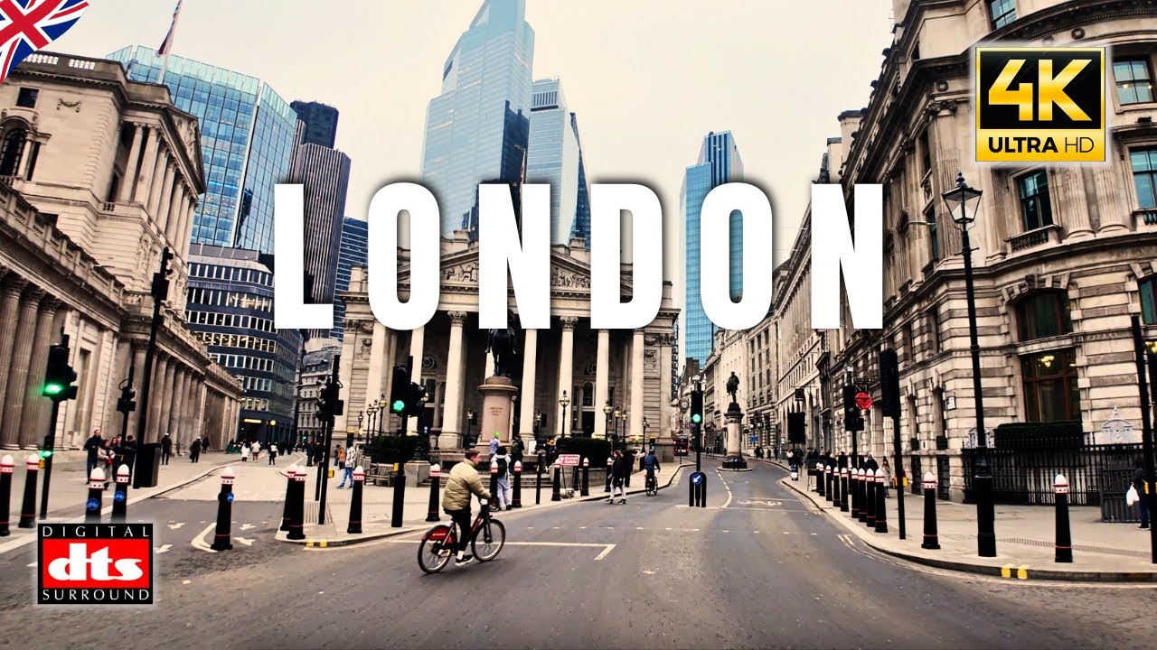 London Drive: East to West seeing Tower Bridge, St Paul's, Bank, Whitechapel,Knightsbridge & Chelsea