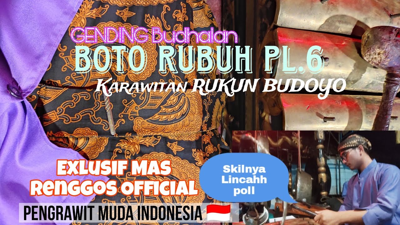 Gending Pambuko || Budhalan Boto Rubuh || RUKUN BUDOYO