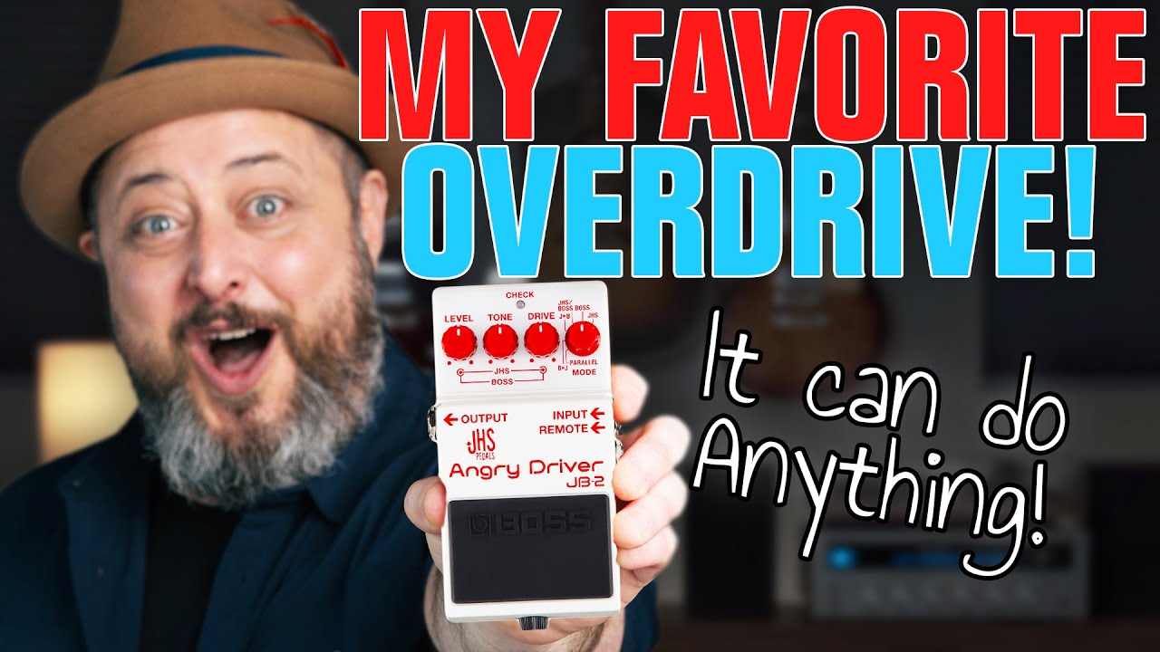 Boss JB-2 JHS Angry Driver Overdrive Pedal Demo [NO TALKING]