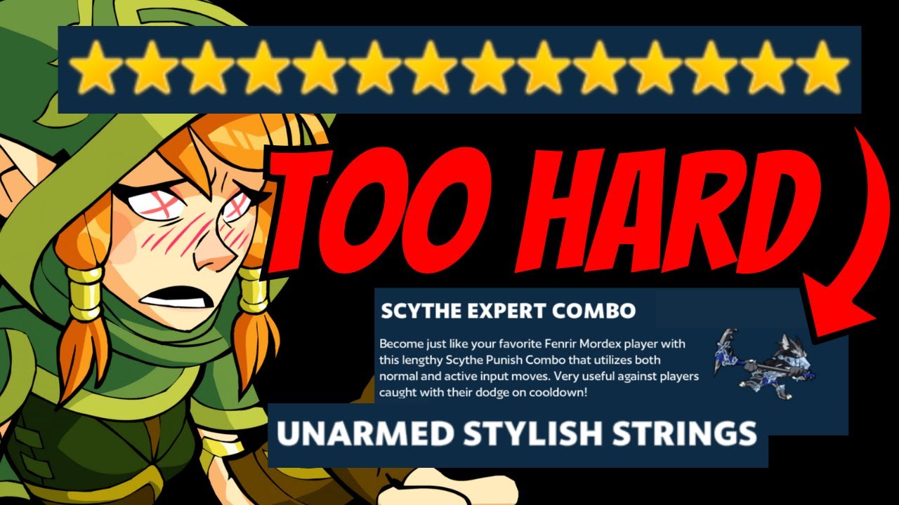 Новый обучающий режим в Brawlhalla меня просто сломил... (я серьёзно)