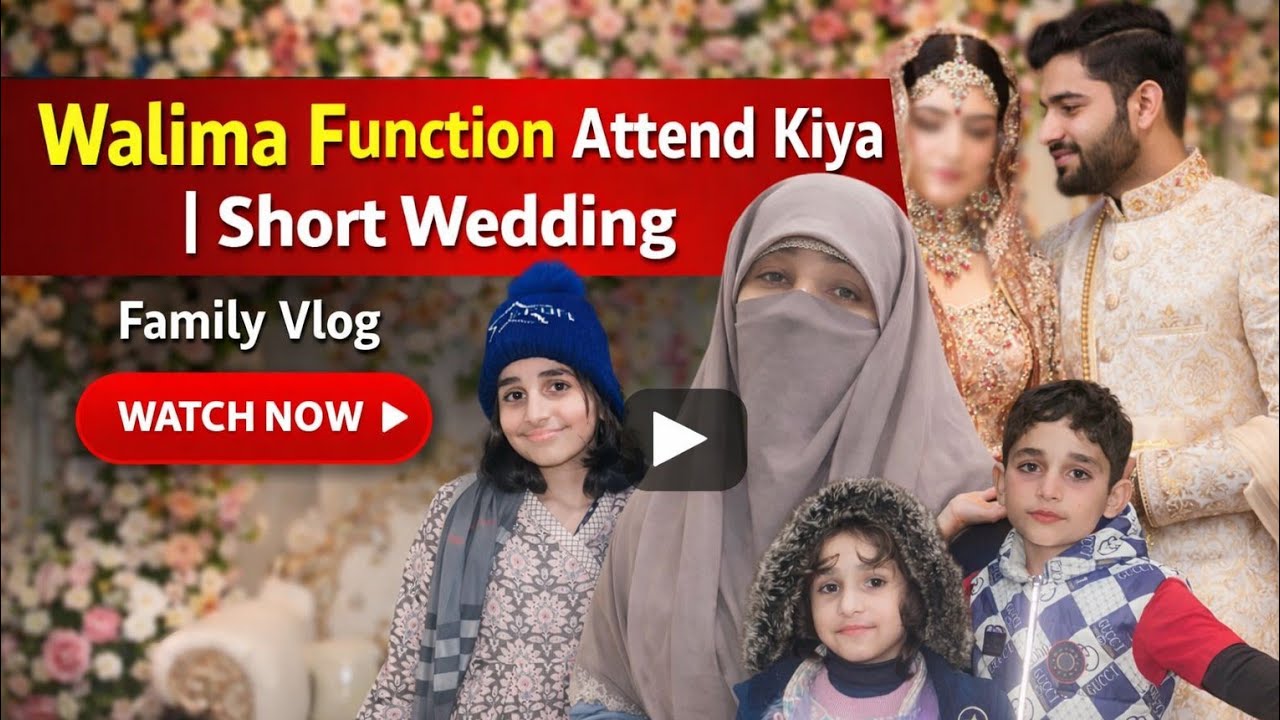Short Walima Vlog | Bride & Groom Moments