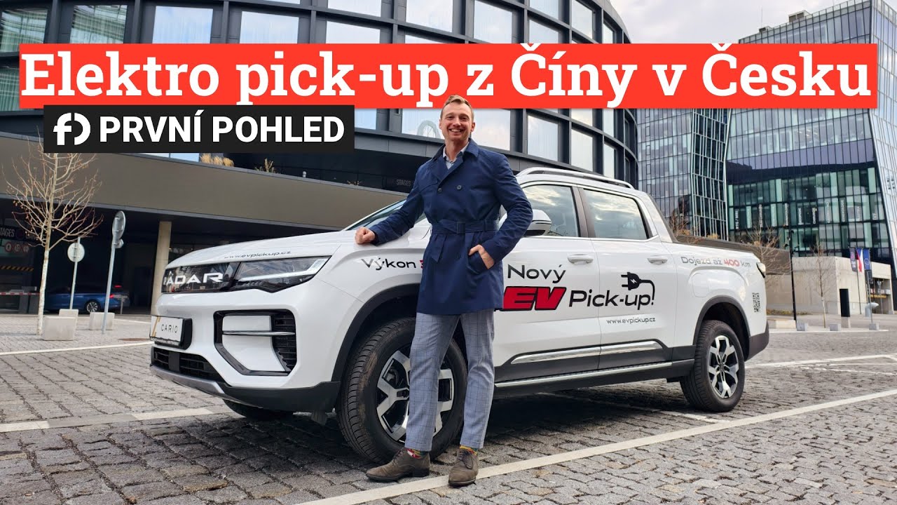 Prvn&iacute; pohled na exotick&yacute; elektropickup Radar RD6, kter&yacute; přich&aacute;z&iacute; do Česka