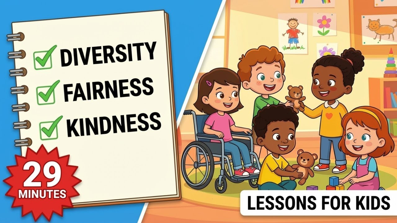 29 Minutes of Kindness, Diversity & Fairness Every Child Needs to Hear (Compilation)