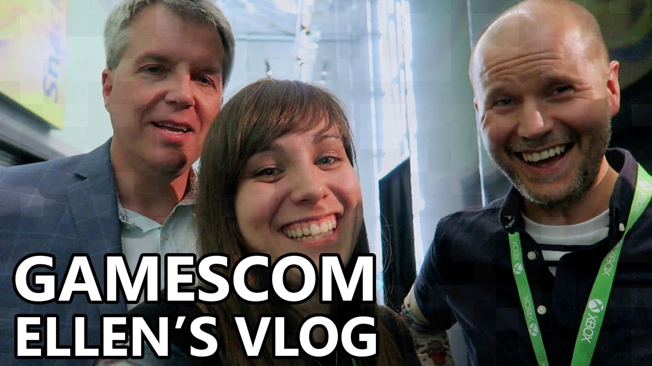 Ellen's First Gamescom! | Vlog 1