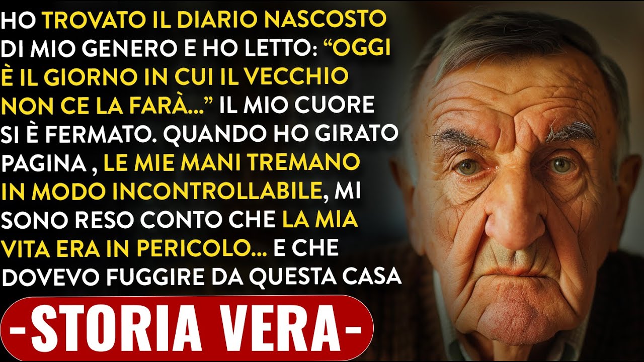 Storia Vera: Ho Trovato Il Diario Di Mio Genero. Ultima Pagina: “Oggi È Il Giorno. Il Vecchio Non…”