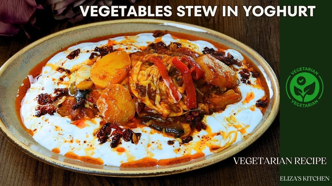 Cheesy Veggies in Garlic Yogurt