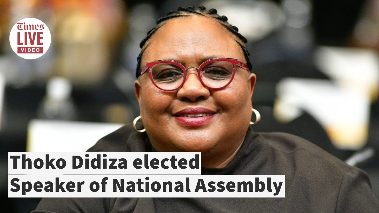 Thoko Didiza elected Speaker of National Assembly