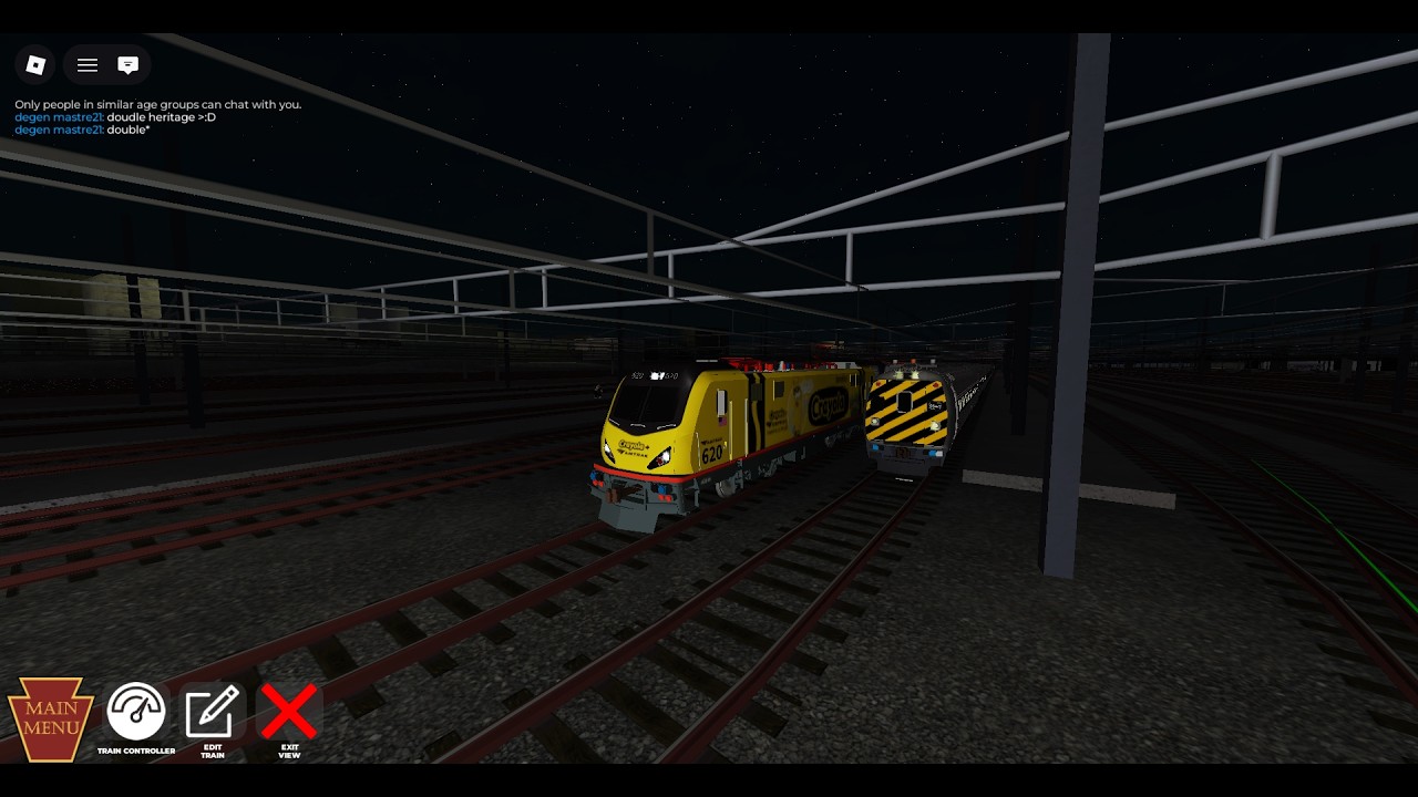Amtrak ACS-64 (Crayola + ARS) Ext. Silver Meteor (NY Penn - 30th St; All stops) | Roblox NEC Sim