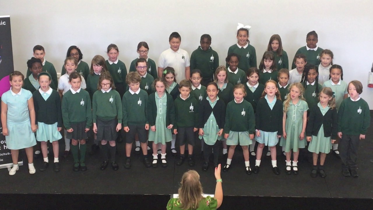 St Saviour's Choir sing 'Naughty' at the Tri-Borough Hub Vocal Showcase